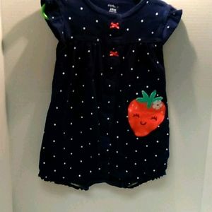 Twin Set Strawberry Rompers